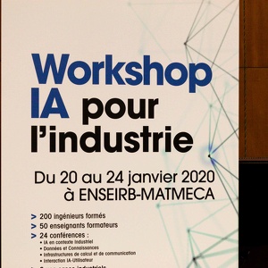 AI4INDUSTRY du 20 au 24 Janvier 2020