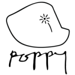 Logo du projet Poppy - Crédit FLOWERS INRIA